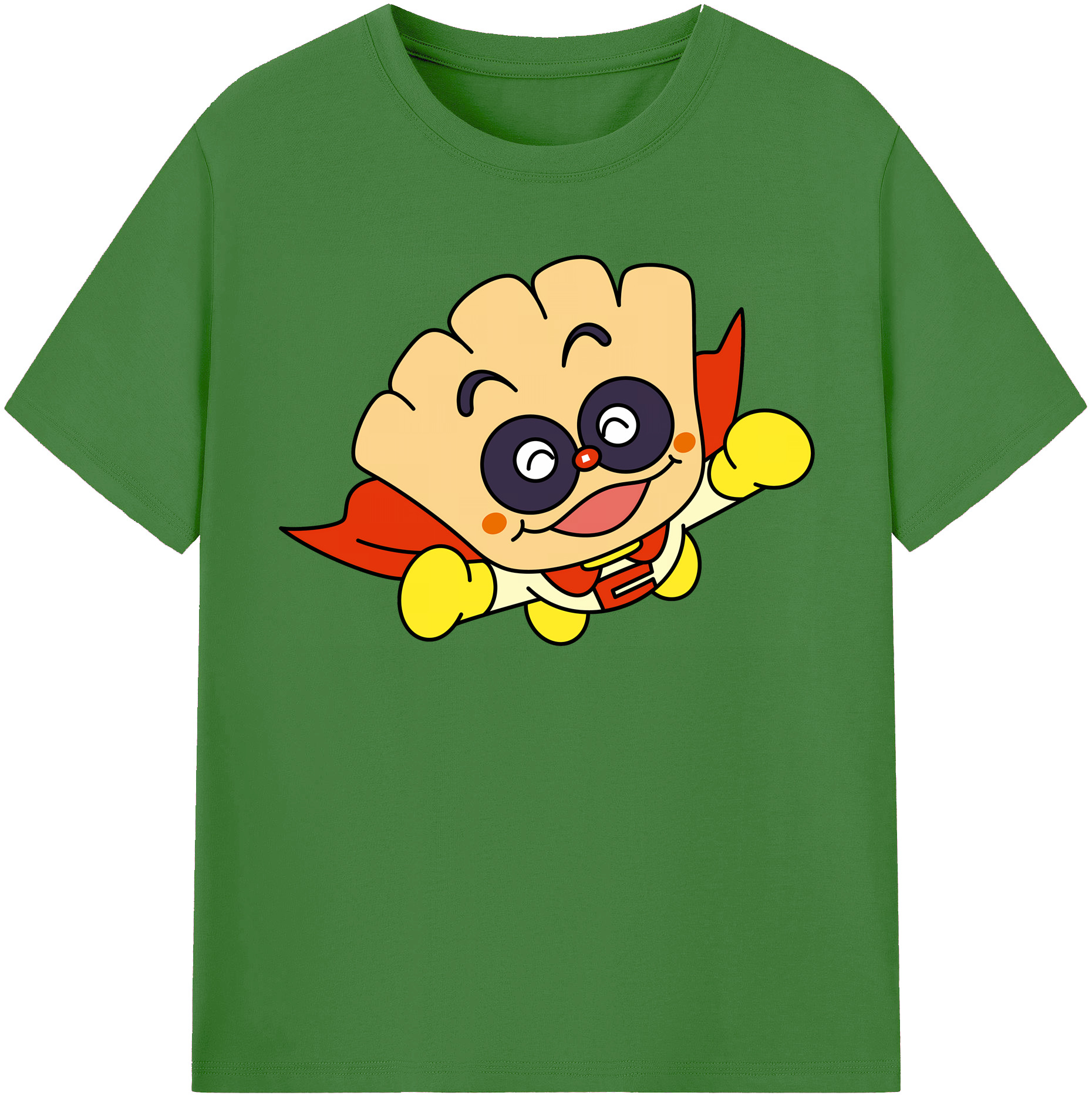 （画像用） アンパンマン Anpanman レディースカジュアルプリントTシャツ（綿100％）